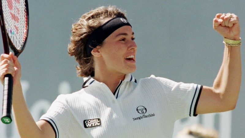 Martina Hingis and her partner lost in the WTA Finals doubles semi-final.