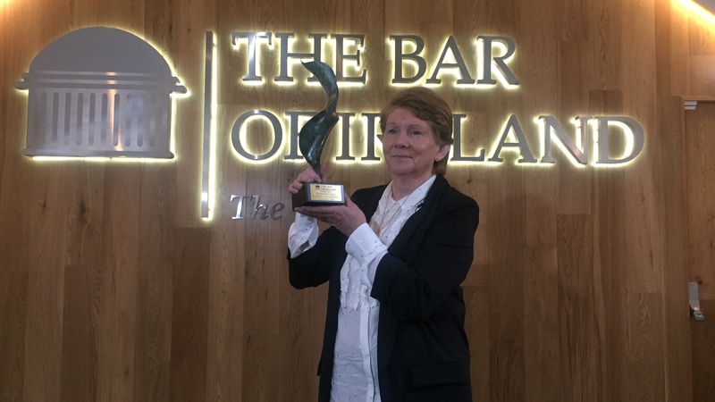 Speaking at a ceremony in Dublin this evening, Ms Corless said she was honoured to receive the award and said her work campaigning on behalf of victims and survivors continues