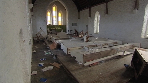 Reverend Evans said the Clifden community is devastated after the act of vandalism.