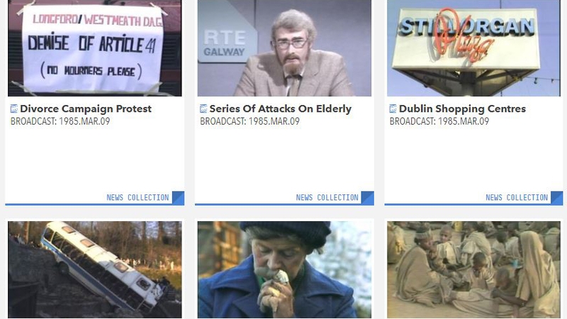 Material from 1985 to 1999 will become available online