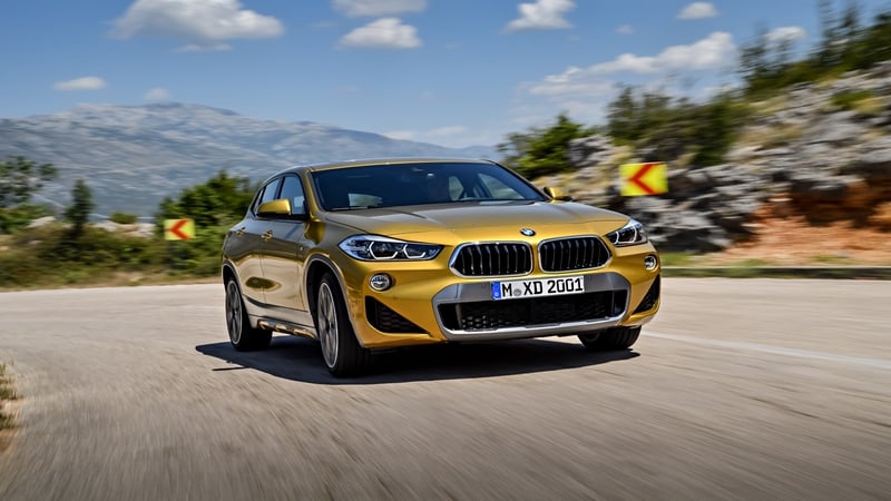 The new BMW X2 SUV goes on sale early next year.