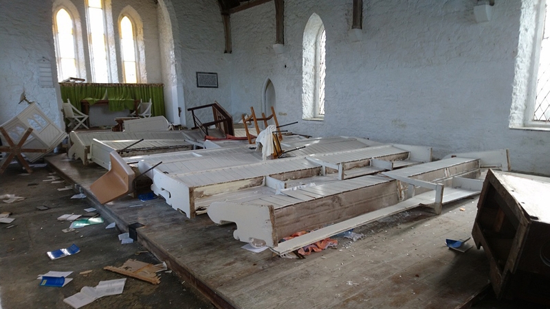 The damage was discovered earlier this week