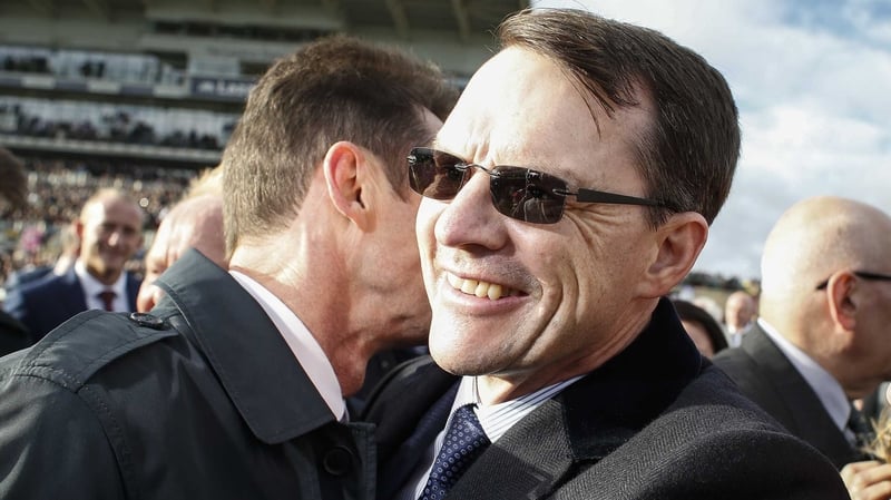 Aidan O'Brien equalled Bobby Frankel's long-standing record last weekend