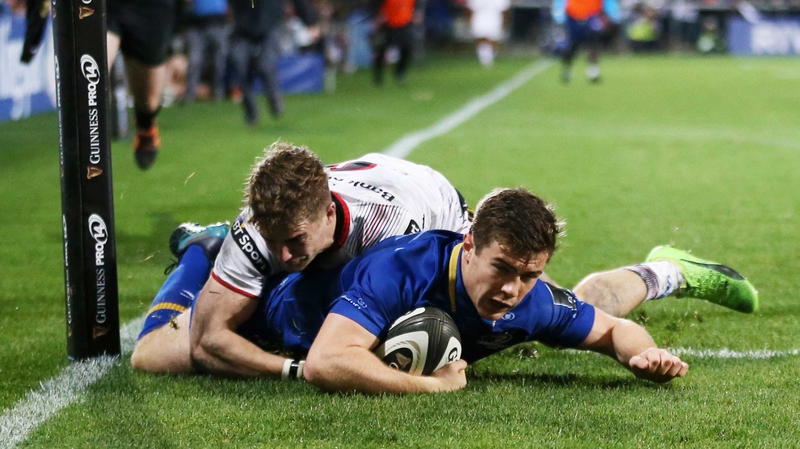Luke McGrath came off the bench to score two tries for Leinster