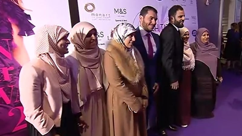 The Halawa sisters were presented with the Irish Tatler Woman of the Year Special Recognition award