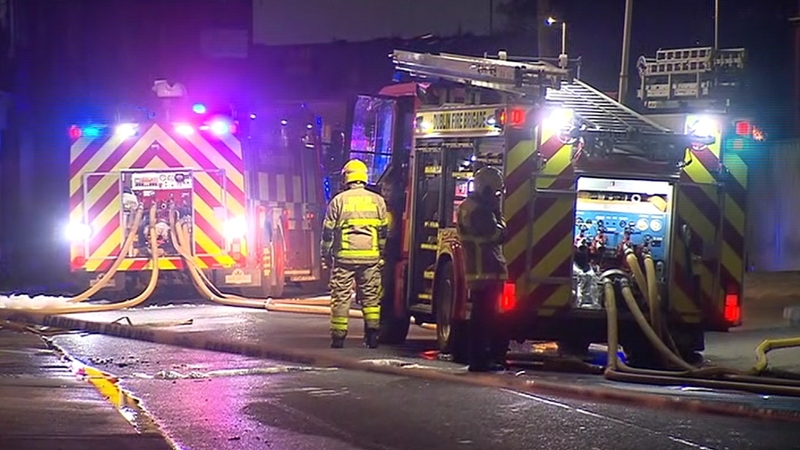 It is understood five units of the Dublin Fire Brigade are fighting the blaze