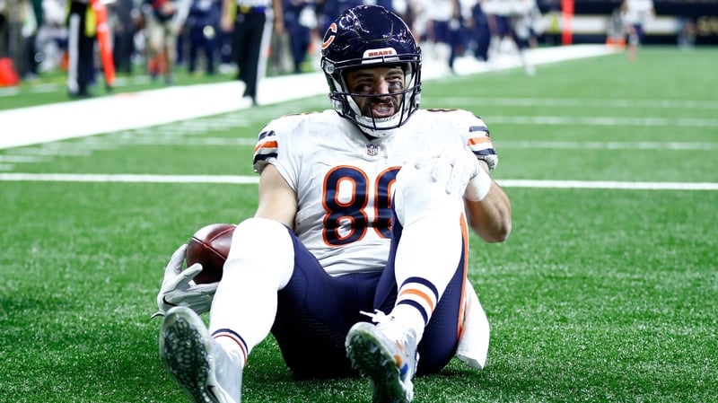 Zach Miller landed awkwardly on his left leg