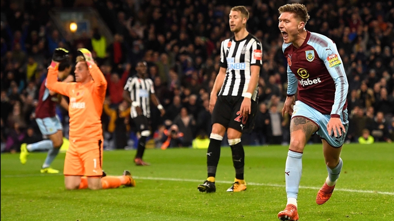 Jeff Hendrick celebrates scoring