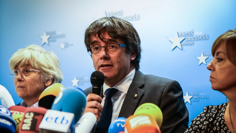 Carles Puigdemont said that the charges being brought against Catalan leaders are 'groundless'