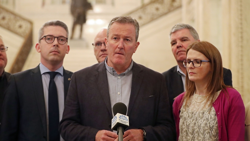 Sinn Féin negotiator Conor Murphy at Stormont