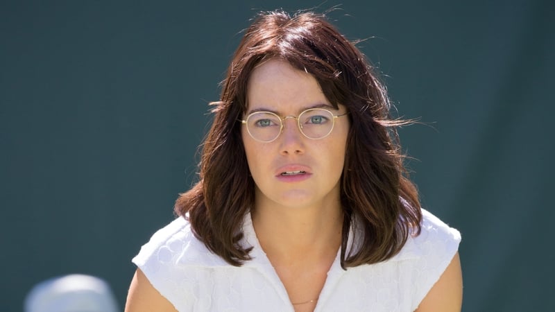 Emma Stone as Billie Jean King in Battle of the Sexes