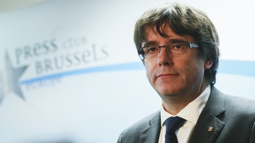 Carles Puigdemont has been accused of rebellion and sedition