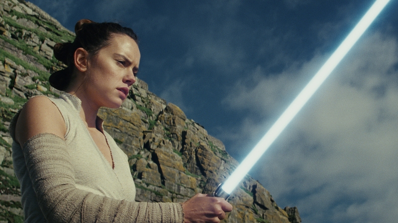 Daisy Ridley in The Last Jedi