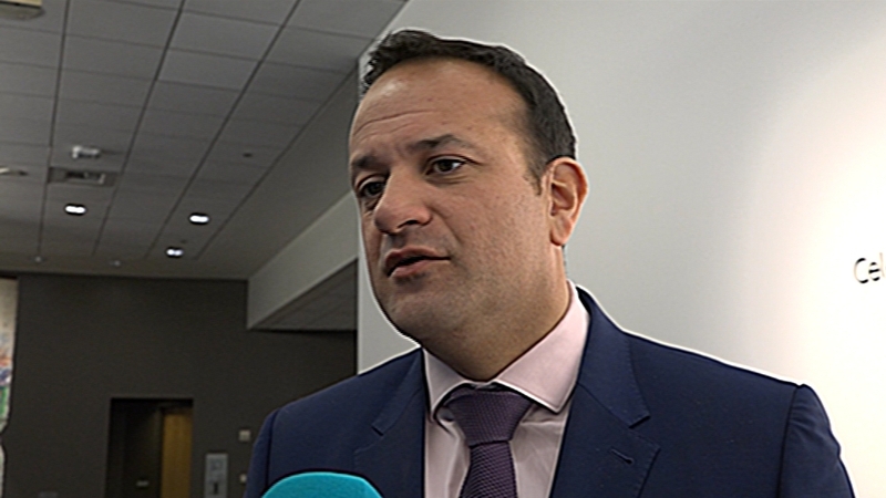 Leo Varadkar was speaking in Seattle