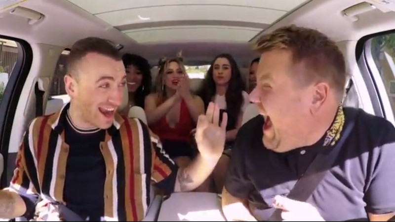 James Corden made Sam Smith's dream come true