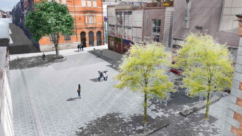 Plean tithe a thógáil do dhaoine gan dídean i mBarra an Teampaill caite i dtraipisí