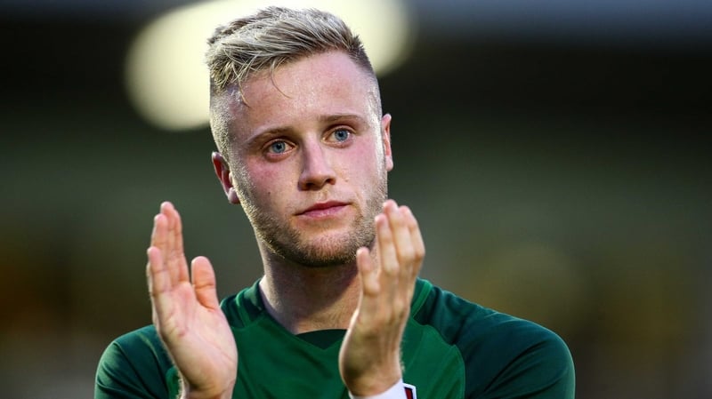 O'Connor shows his emotion after his last game for Cork City