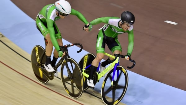 Felix English and Mark Downey in the Madison