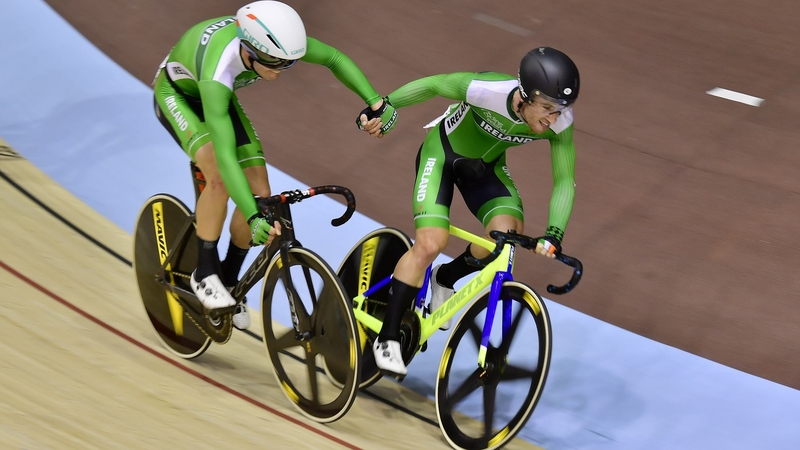Felix English and Mark Downey in the Madison