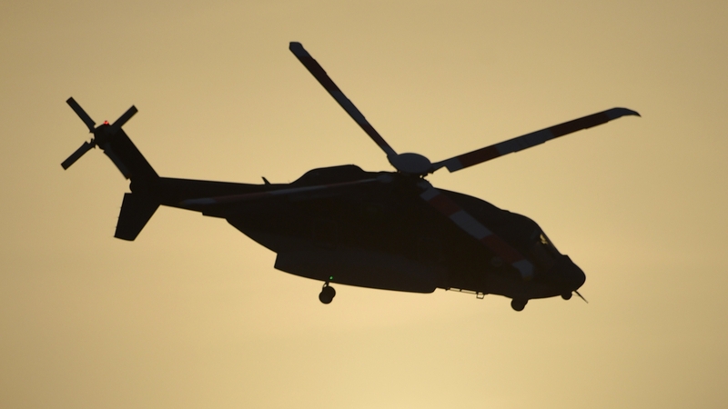 A Saudi Special Forces helicopter pictured in Riyadh in 2015