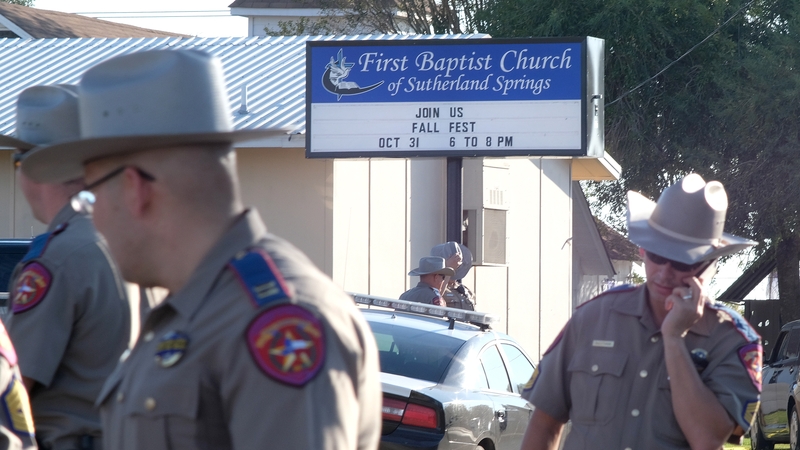 Yesterday's shooting left 26 people dead