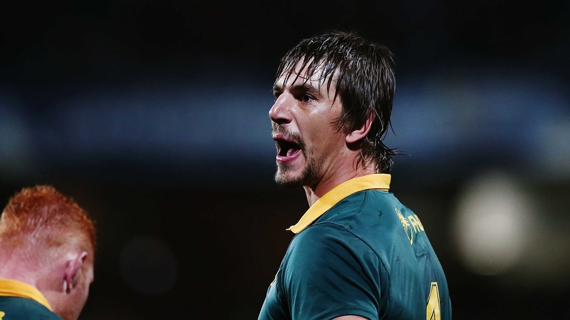 Eben Etzebeth was out with an ankle injury