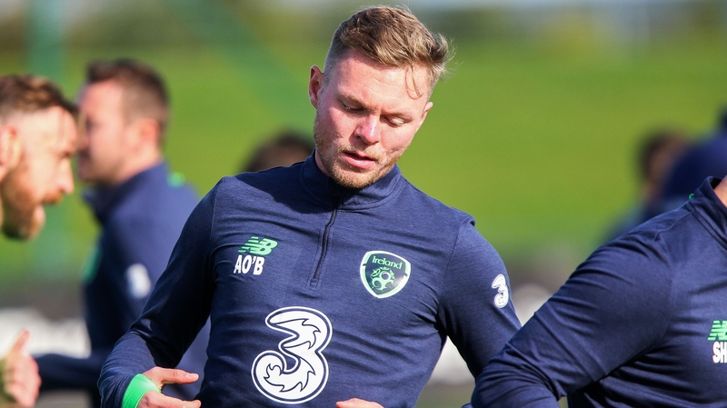 Aiden O'Brien has been kept in the Ireland squad