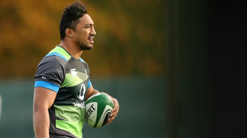 Uncapped Bundee Aki was named in Joe Schmidt's Ireland squad for the November internationals