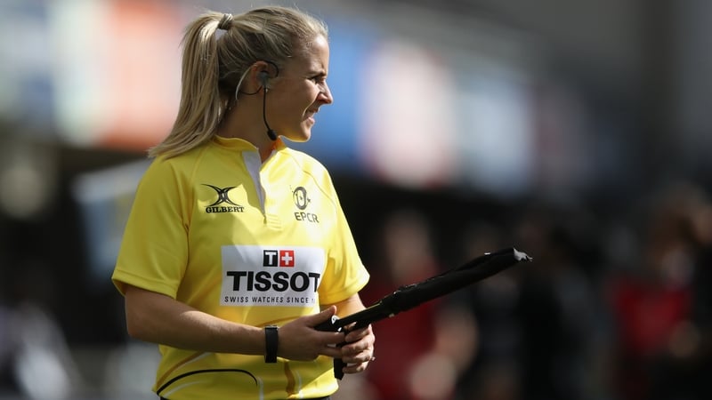 Joy Neville will break further ground as a female referee in December