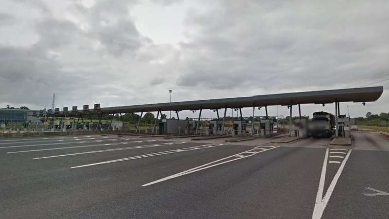 The man drove the wrong way through a toll bridge barrier at Enfield (Pic: Google Maps)