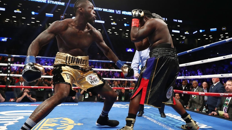 Deontay Wilder knocked out Bermane Stiverne in the first round last weekend.