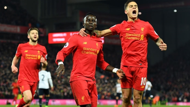 Liverpool have been without Coutinho (R), Mané (C) and Lallana for large parts of the seasom