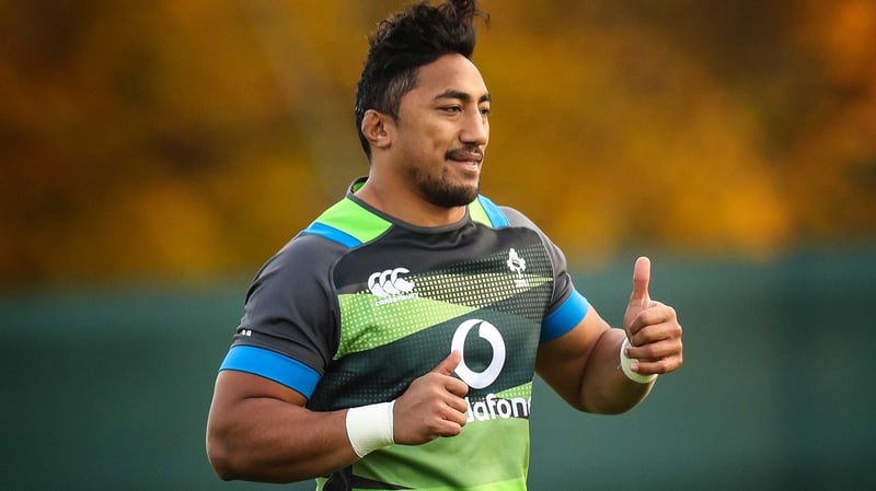 Bundee Aki will make his Ireland debut