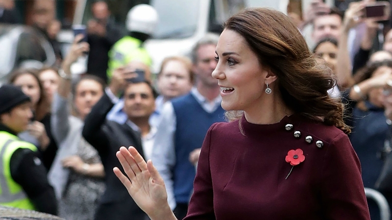 The Duchess Of Cambridge attended this year's Place2Be School Leaders Forum at UBS London yesterday where she met pupils from The Bridge Academy.