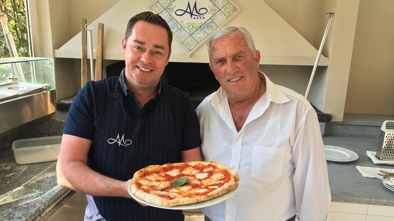 Neven Maguire learns to make the perfect pizza with Benito Iaccarino