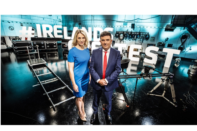 Evanne Ni Chuilinn and Des Cahill