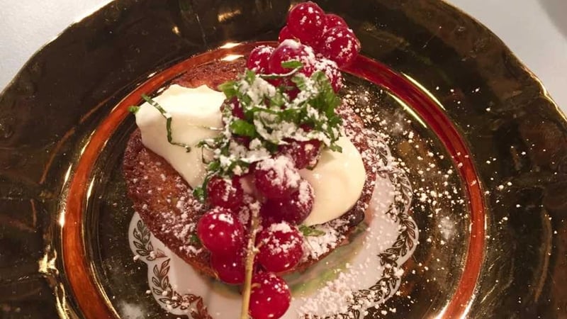 Eunice Power's Cranberry & Pistachio Friand