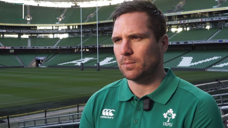 Adam Griggs will combine Leinster and Ireland coaching duties