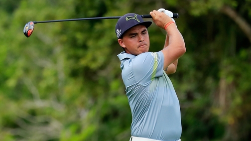 Rickie Fowler is one shot off the lead in Mayakoba