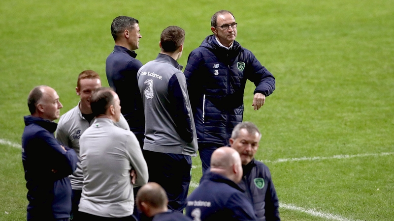 The FAI have denied that Martin O'Neill cut short training over spy fears