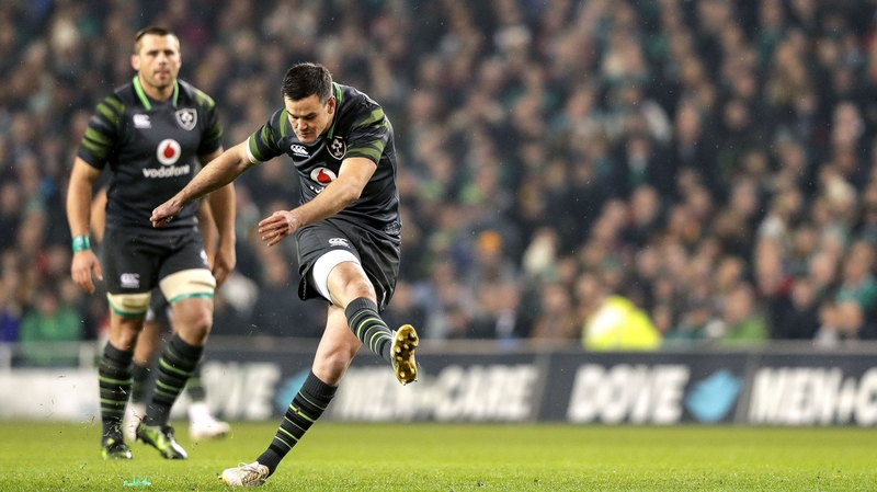 Jonathan Sexton impressed for Ireland