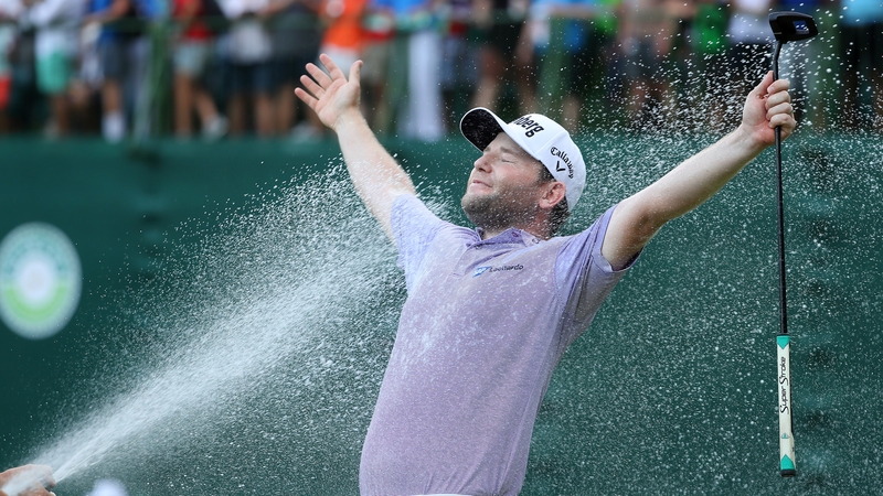 Branden Grace shot a final round 66 on his way to winning the Nedbank Golf Challenge