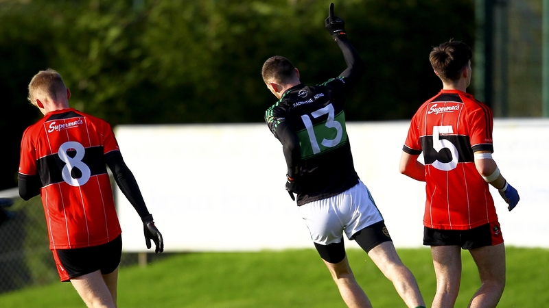 Cork footballer Luke Connolly was on the goal trail for Nemo against Adare