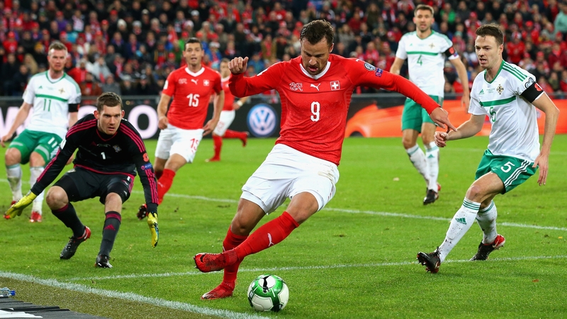 Haris Seferovic missed several great chances for the Swiss