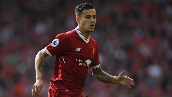 Coutinho arrived at Liverpool from Inter Milan for £8.5m in January 2013