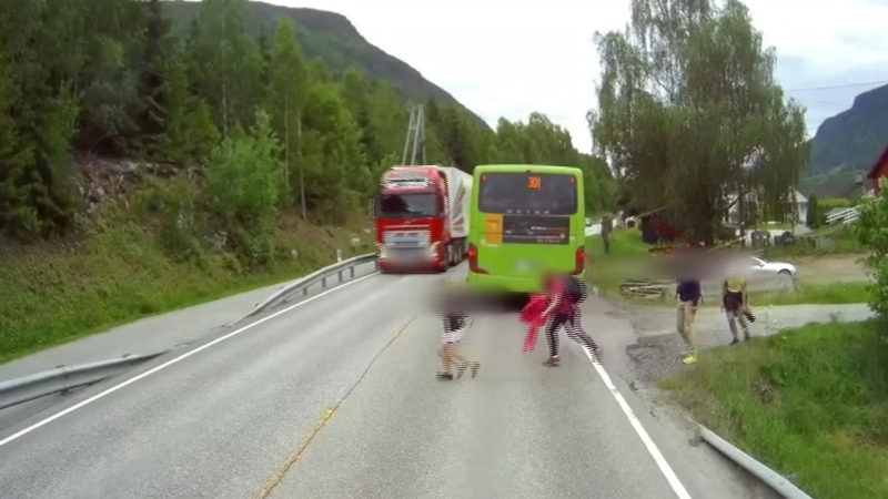 Nobody was hurt in the incident