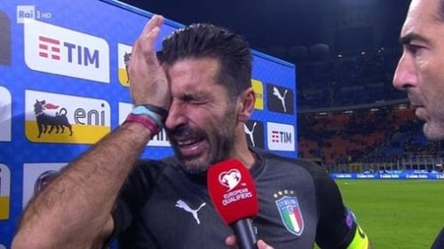 Gianluigi Buffon retired from international football following Italy's failure to reach the World Cup