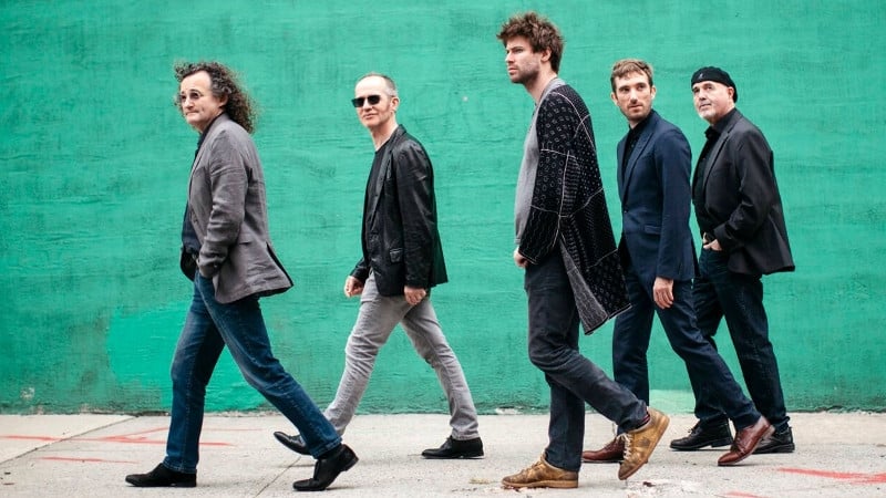 The Gloaming: Martin Hayes, fiddle, singer Iarla Ó Lionáird, piano-player Thomas Bartlett, fiddle-player Caoimhín Ó Raghallaigh, guitarist Dennis Cahill