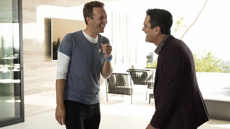 Chris Martin and Ty Burrell in Modern Family
