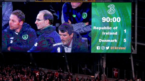 Denmark inflicted the sixth competitive defeat of Martin O'Neill's reign as Ireland manager